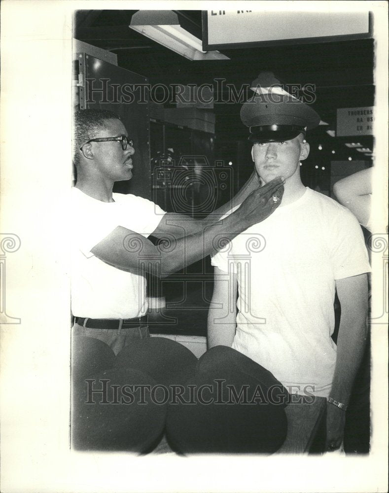 1965 Soldier Sliwa Fitted for Uniform Hat-Historic Images