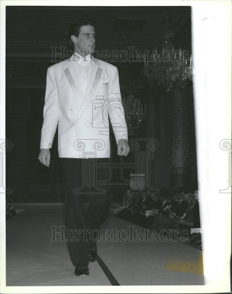 1988 Angelo Buso Dinner Jacket Wool Trouser - Historic Images