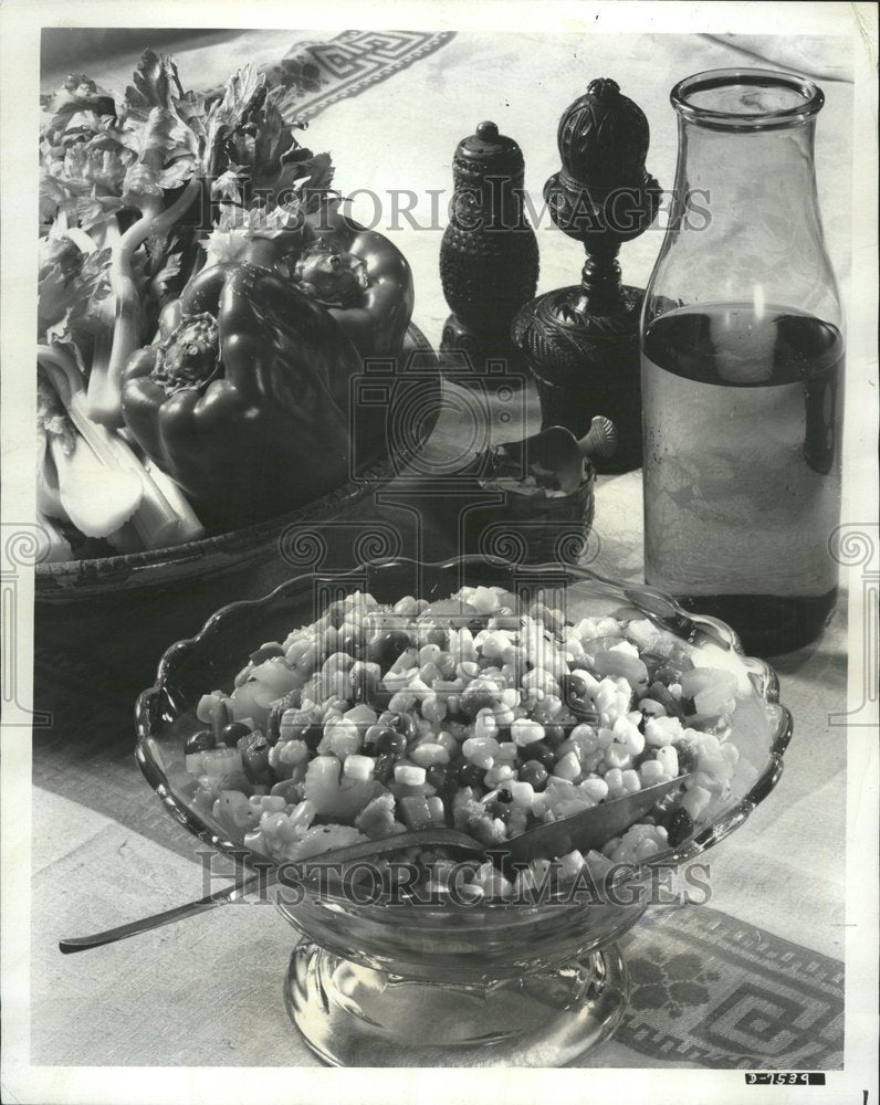 1969 Corn Relish/Cooking/Food - Historic Images