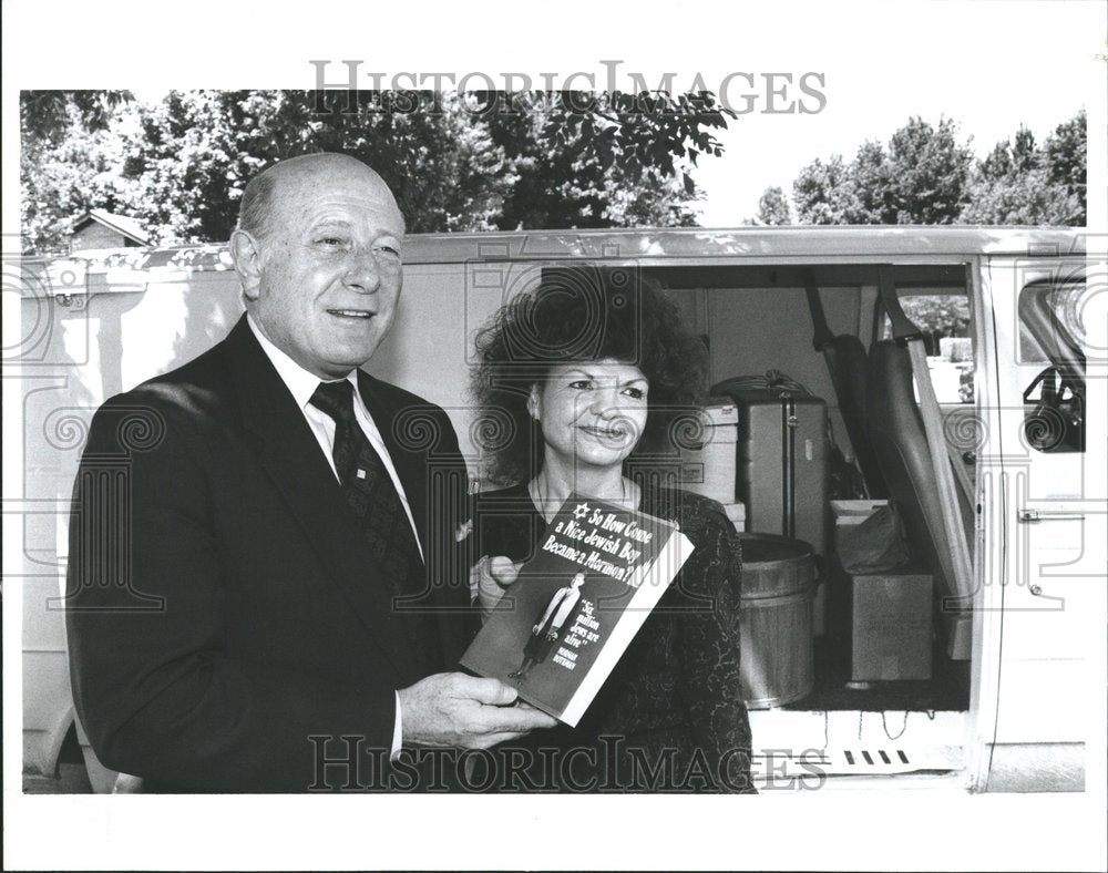 1989 Press Photo Norman Rothman Annette Rothman Morman - RRV57125 - Historic Images