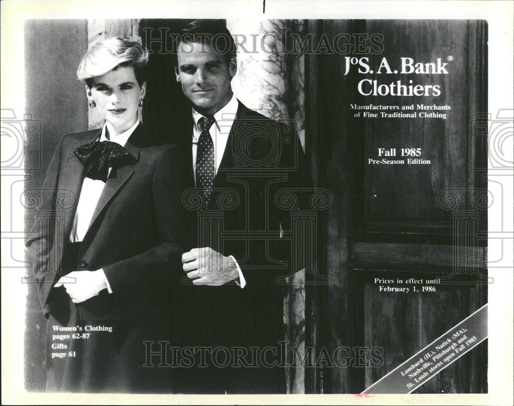 1985 Jos A. Bank Clothiers Aim Young-Historic Images