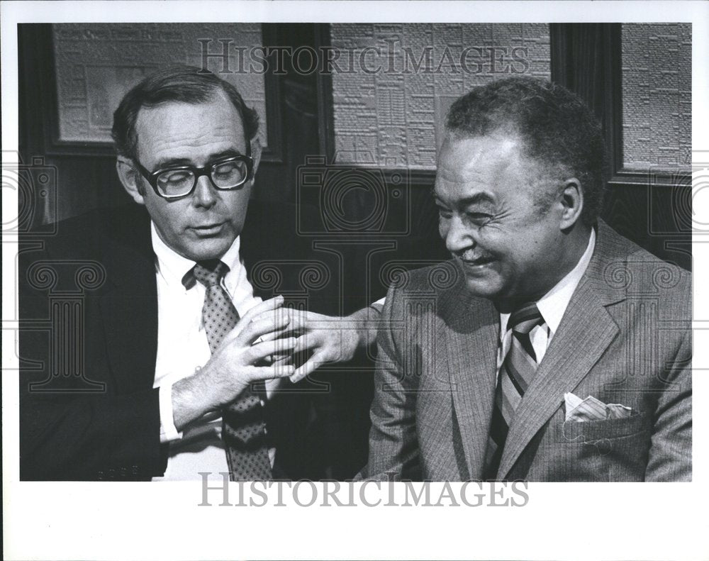 1982 Dem. Nat&#39;l chairman Charles Manatt - Historic Images