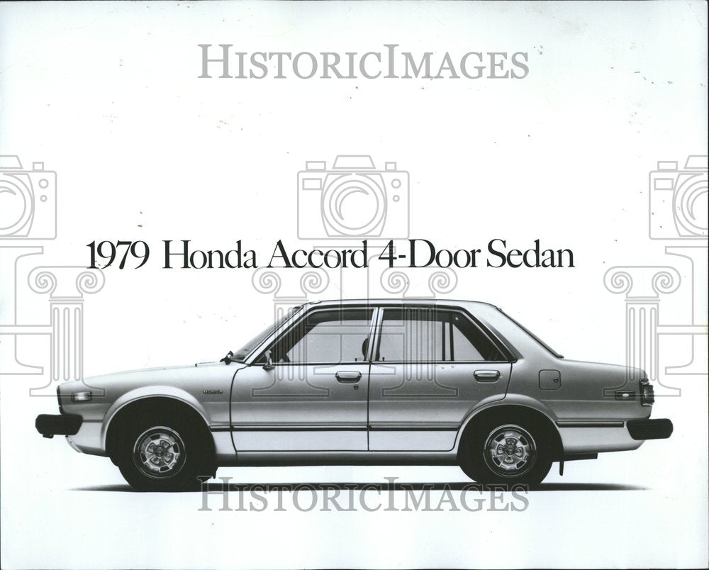 1979 Honda Accord 4 Door Sedan Ad Promo-Historic Images