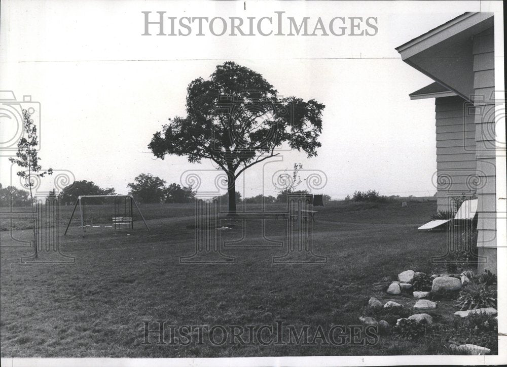 1967 Press Photo Sunset on a Gloomy Scene - RRV57491 - Historic Images