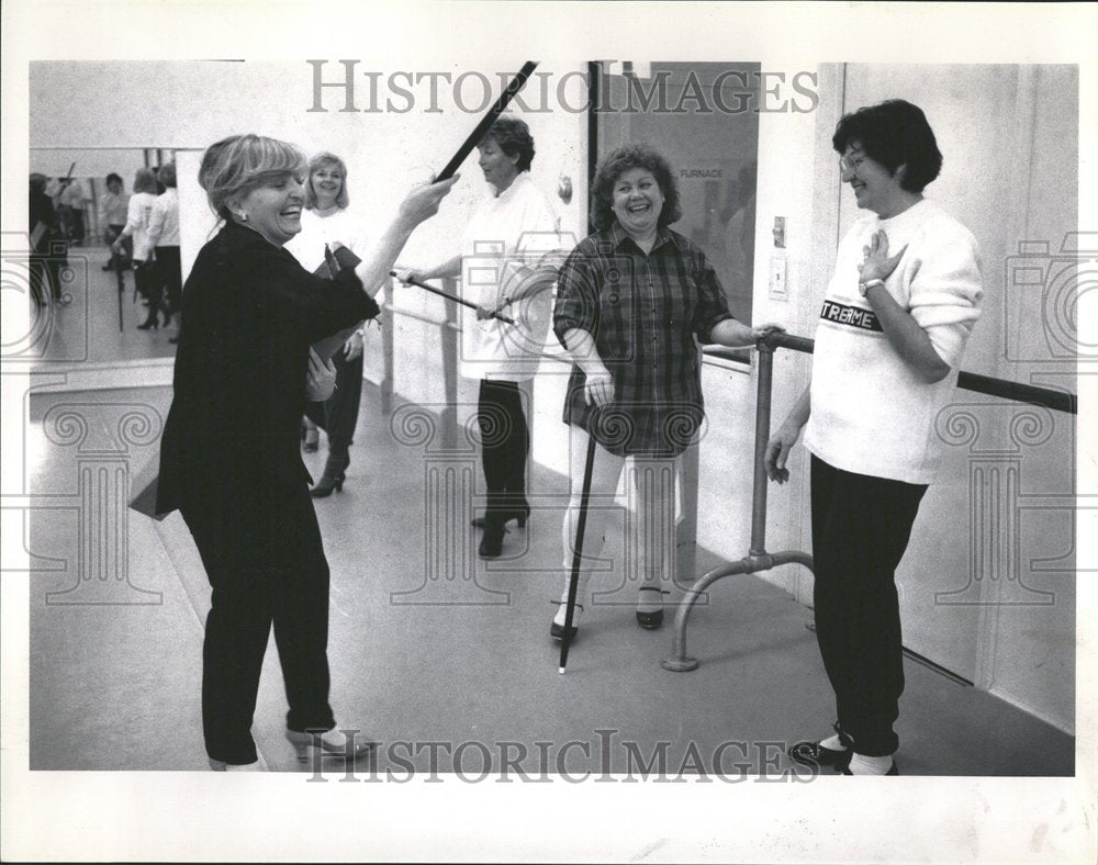 1990 Tap Dance Class/Joyce Lang/Chicago - Historic Images