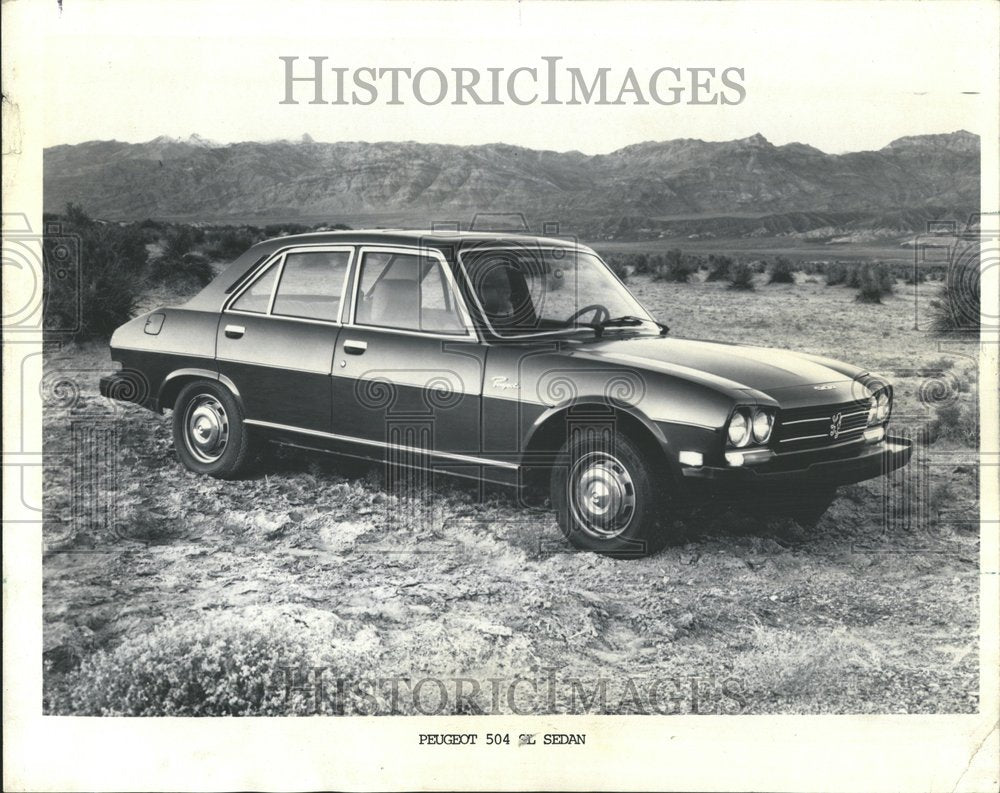 1979 Press Photo Puegeot 504 Diesel Sedan - Historic Images