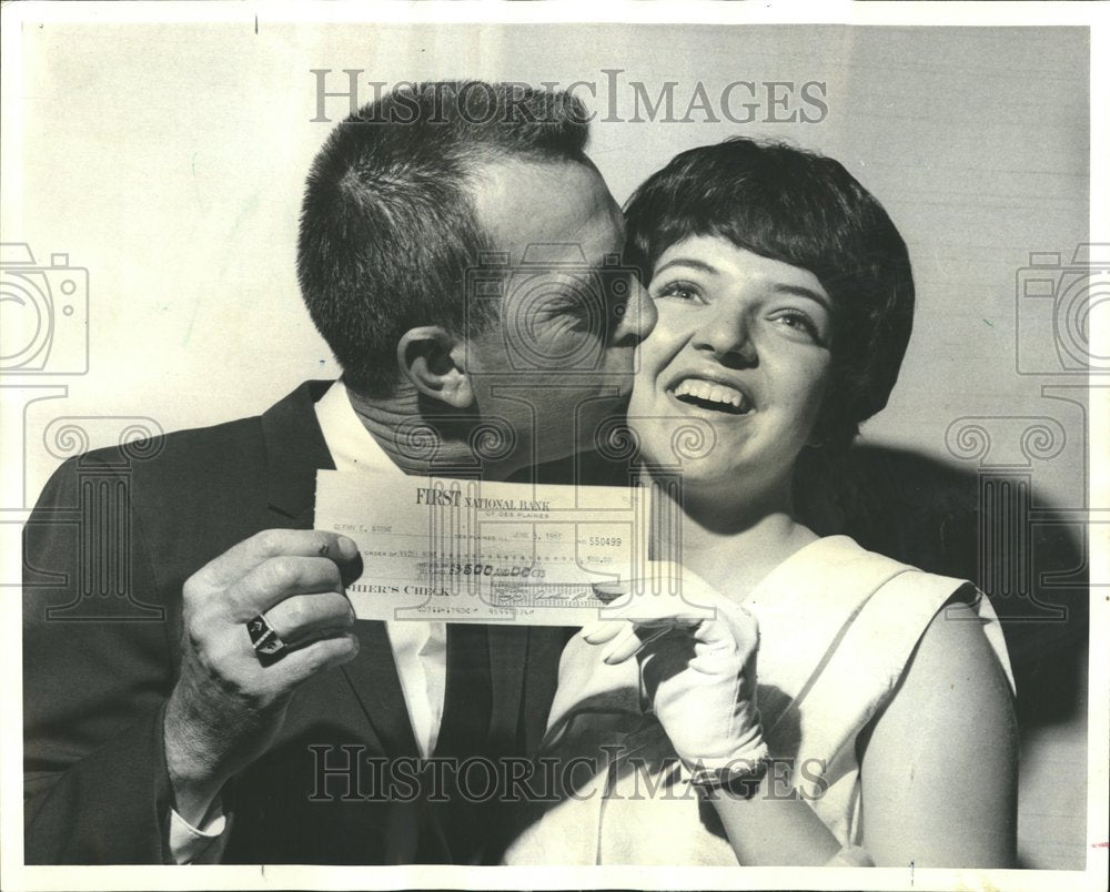 1965 Robert Rowe Vicki kiss scholarship - Historic Images