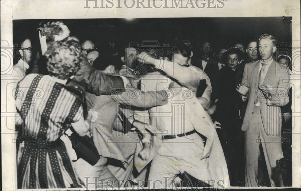 1952 Press Photo Texas State Democratic Convention - Historic Images