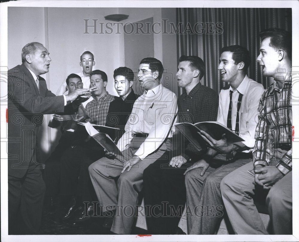 1957 Armand Brown Daniel Addis John Lam Men - Historic Images