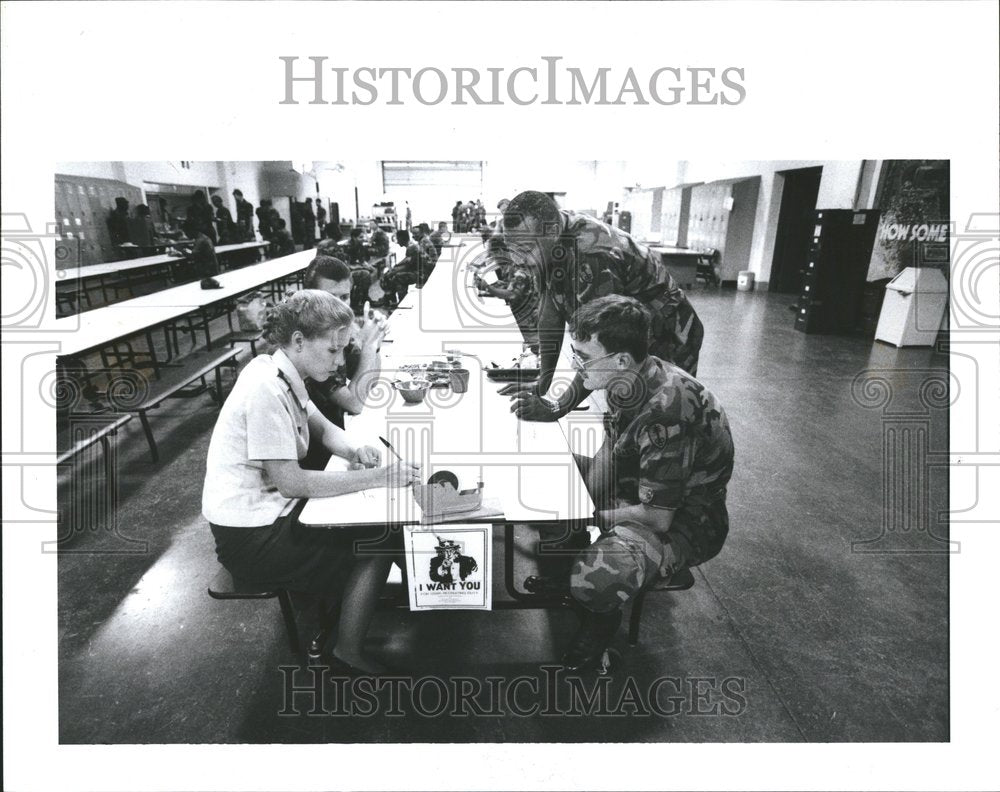 1990 Army Reserves Michigan - Historic Images