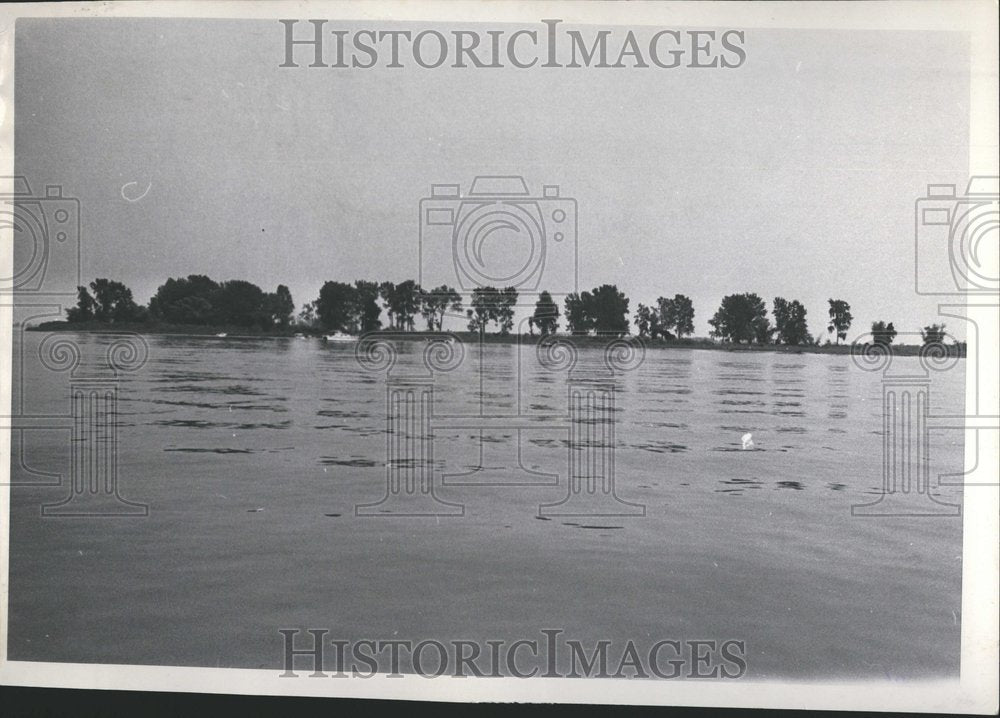 1967 Press Photo Gull Island/Michigan/State Park - Historic Images