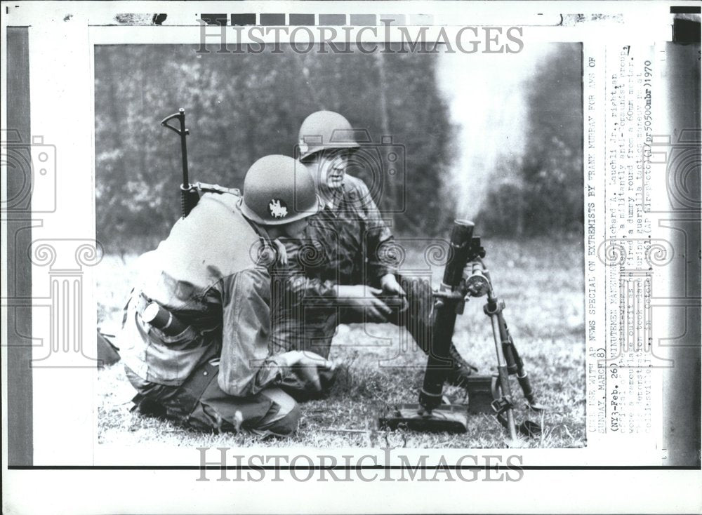 1970 Richard Lauchli ArmyMinutemen Militant-Historic Images