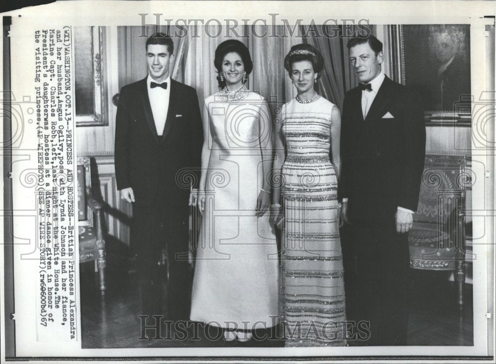 1967 Charles Robb Dinner Dance White House - Historic Images