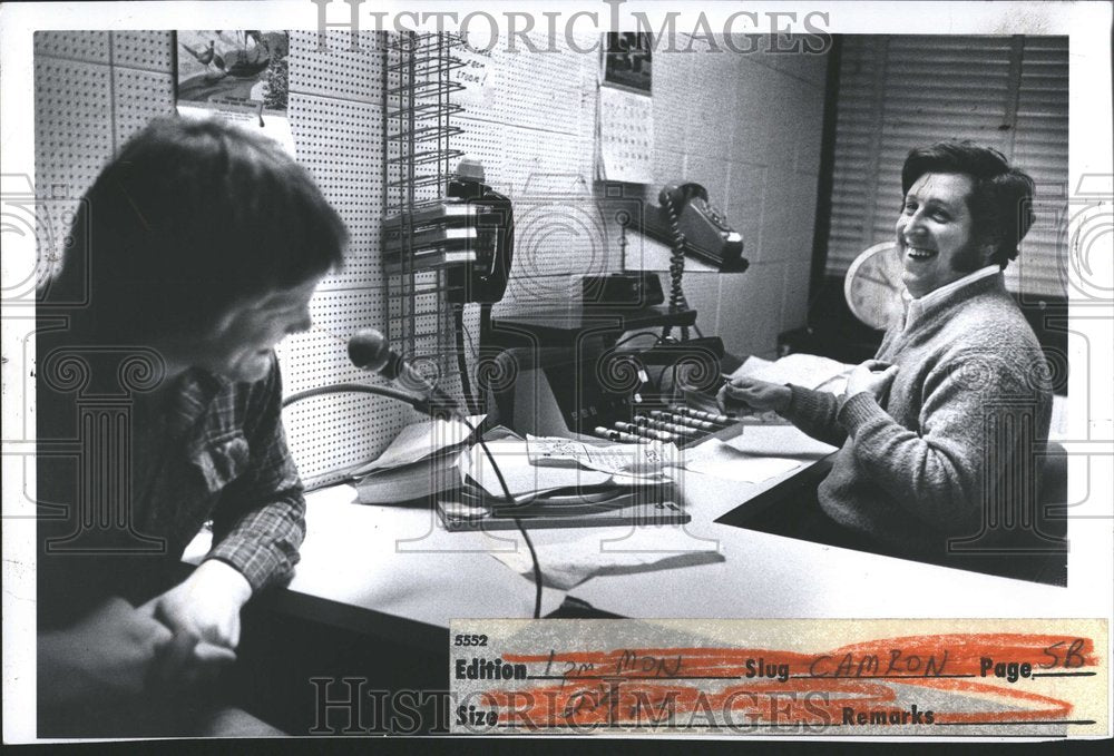 1968 Press Photo Ron Scoop Cameron Bill Lochead - RRV59135 - Historic Images