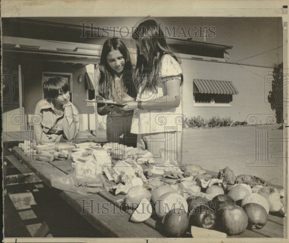 1975 Camarillo, California Lunch analysis - Historic Images