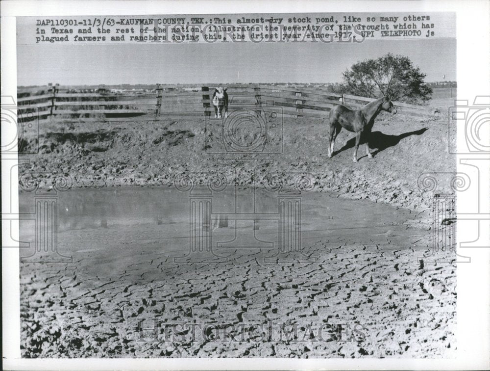 1963 drought driest year since 1917. - Historic Images