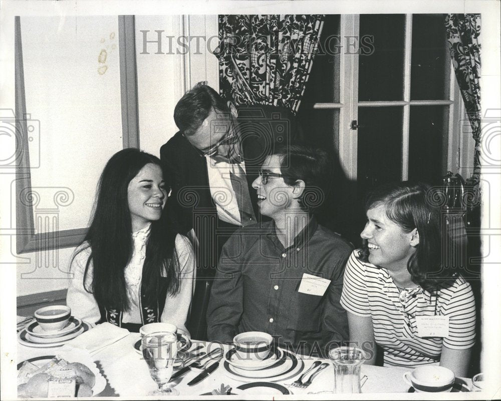 1970 Press Photo German Foreign Students - Historic Images