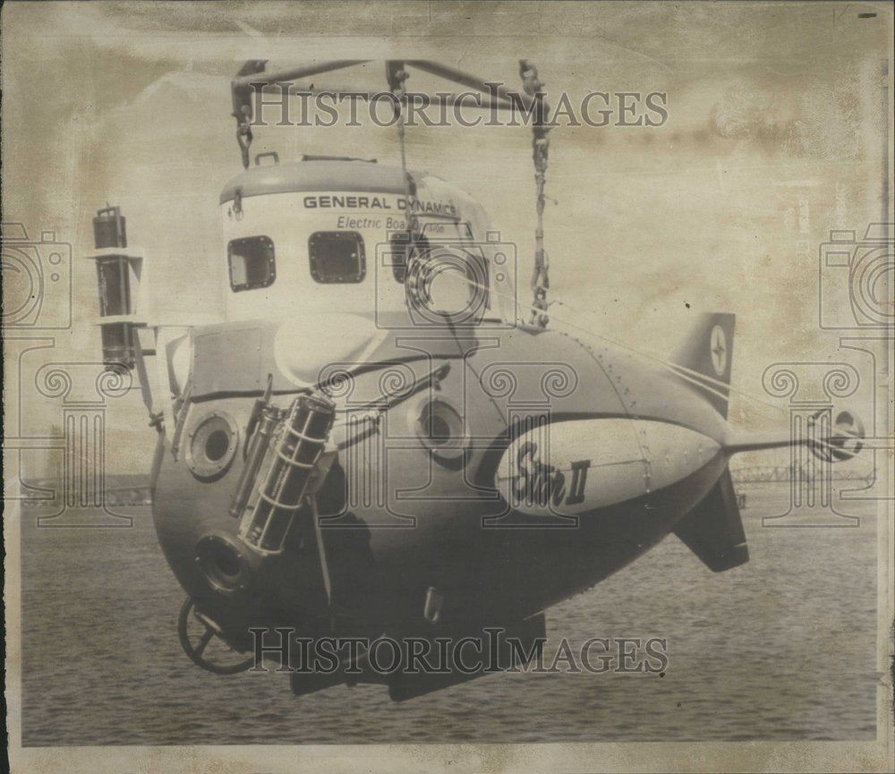 1967, Star II the two-man submarine - RRV59853 - Historic Images