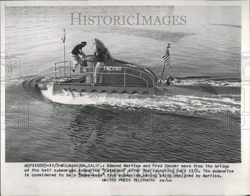 1955, Submarine Catecean - RRV59867 - Historic Images