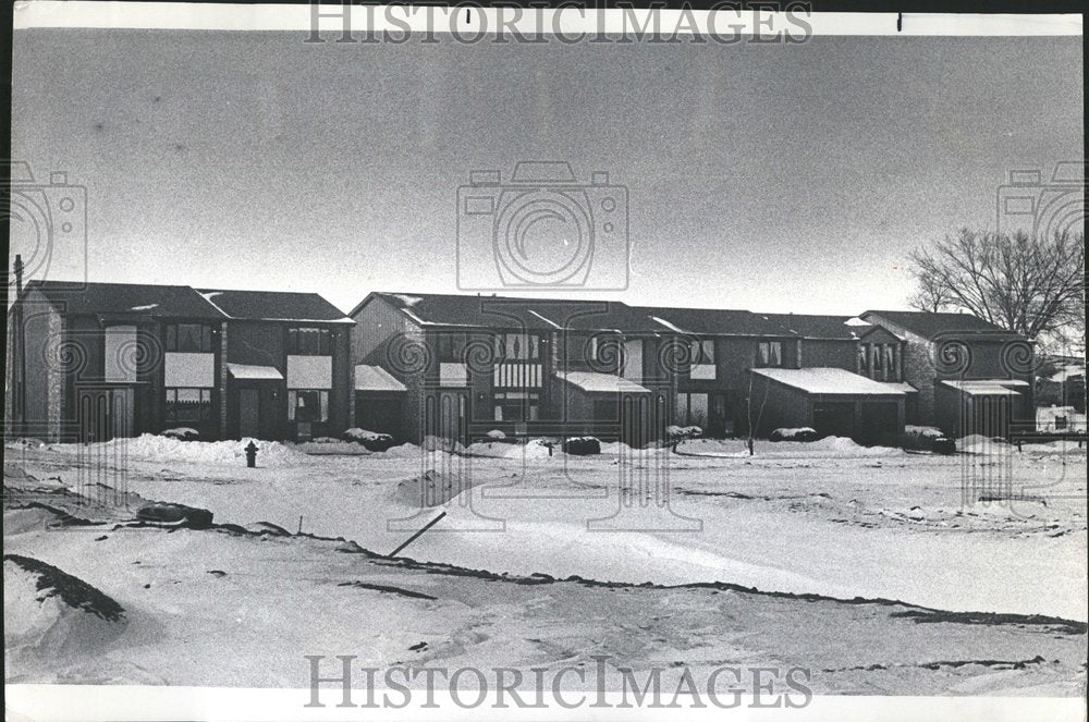 1972 Press Photo Housing Developments Lakeside Villas - RRV59933 - Historic Images