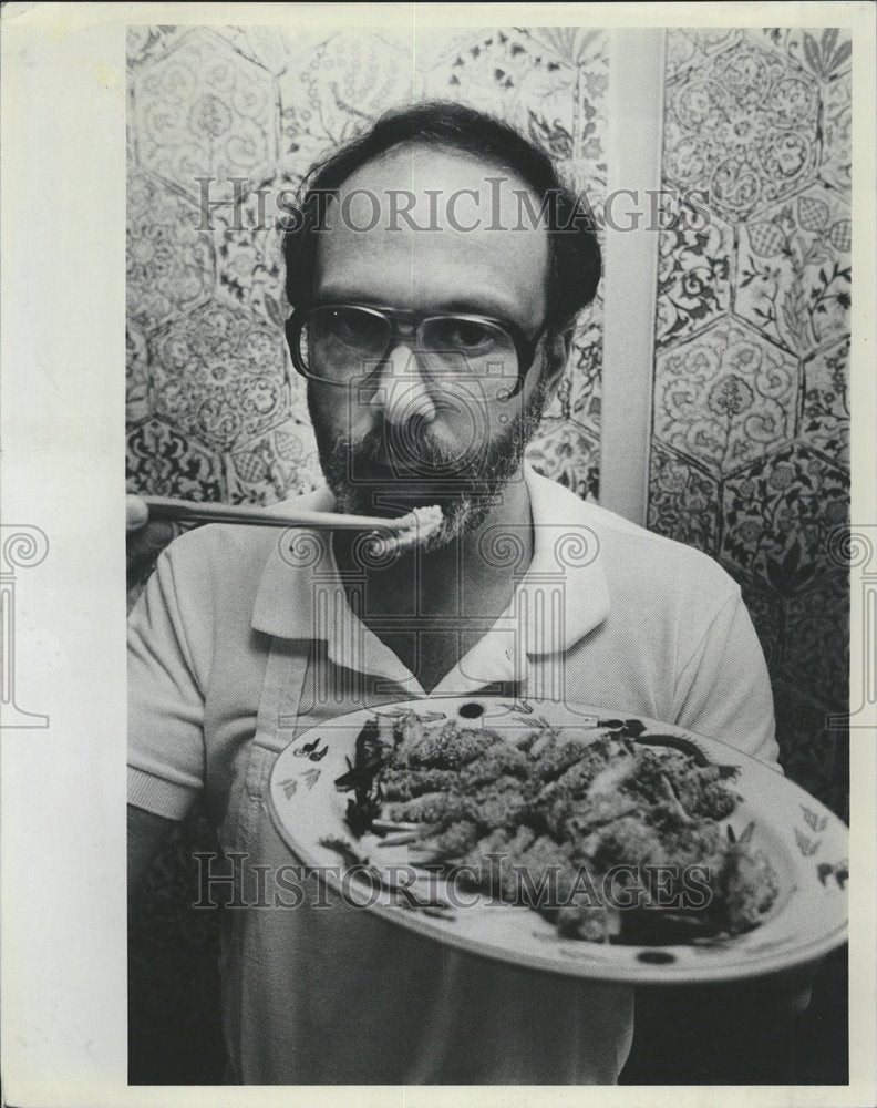 1982 Press Photo Chicken Dish Sesame Youngmann - Historic Images