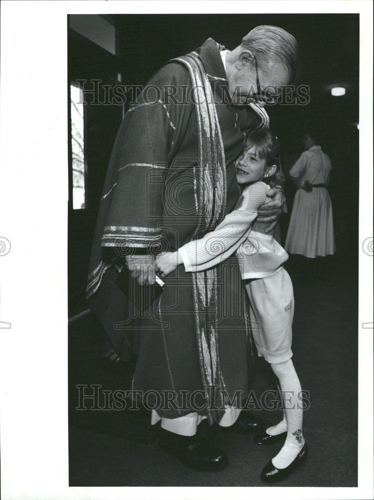 1990 Press Photo Jennifer Mathis Warren McCarthy - Historic Images