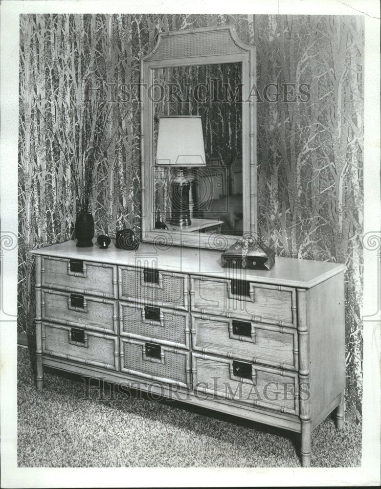 1973 Press Photo Furniture Industries Eastwind Bedroom - RRV60631 - Historic Images