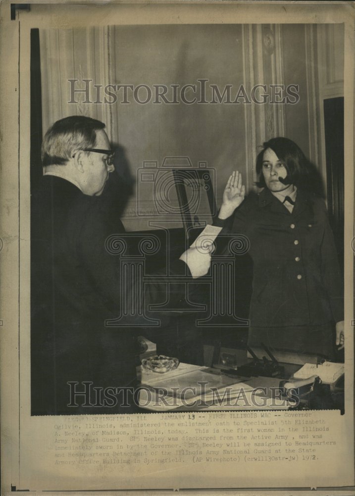 1972 Richard Buell Ogilvie Governor Ill - Historic Images