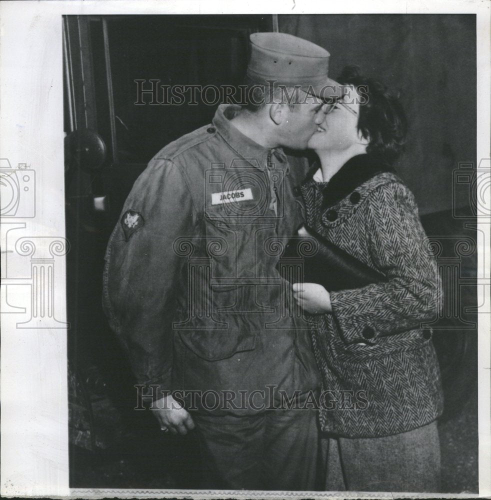 1961 Hugo Jacobs  federal army service - Historic Images