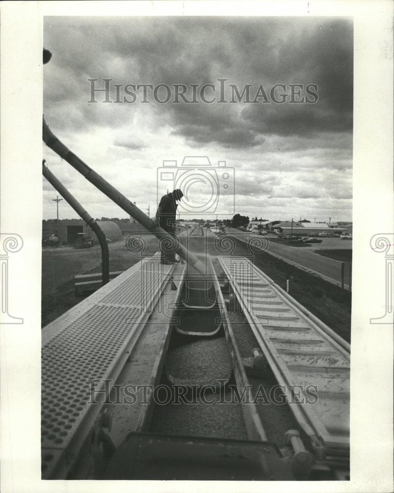 1979, Grain hopper car Burlington Northern - RRV62127 - Historic Images