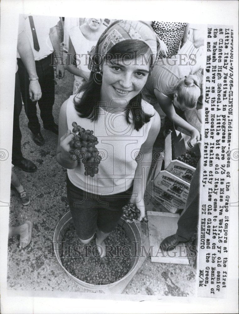 1966 Grape Stompers Little Italy Festival - Historic Images