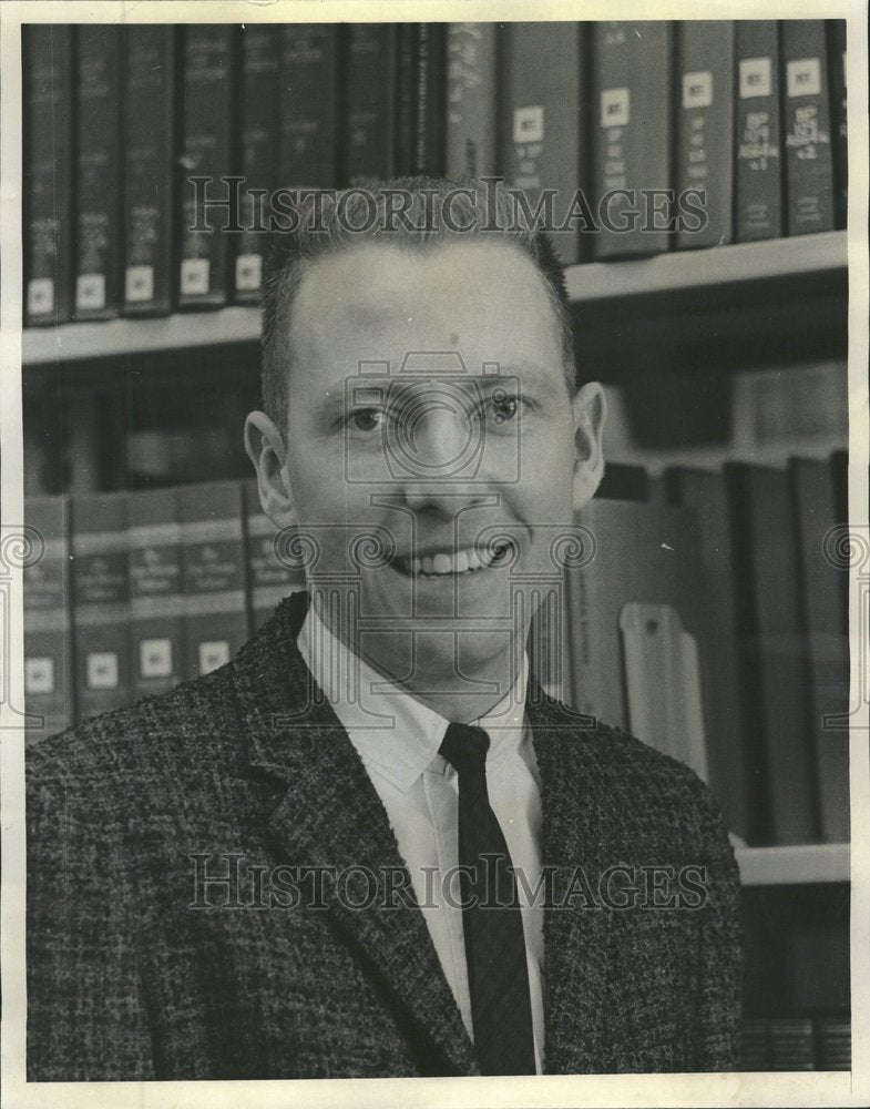 1965 Press Photo Roger Sobin great books winner Chicago - RRV62243 - Historic Images