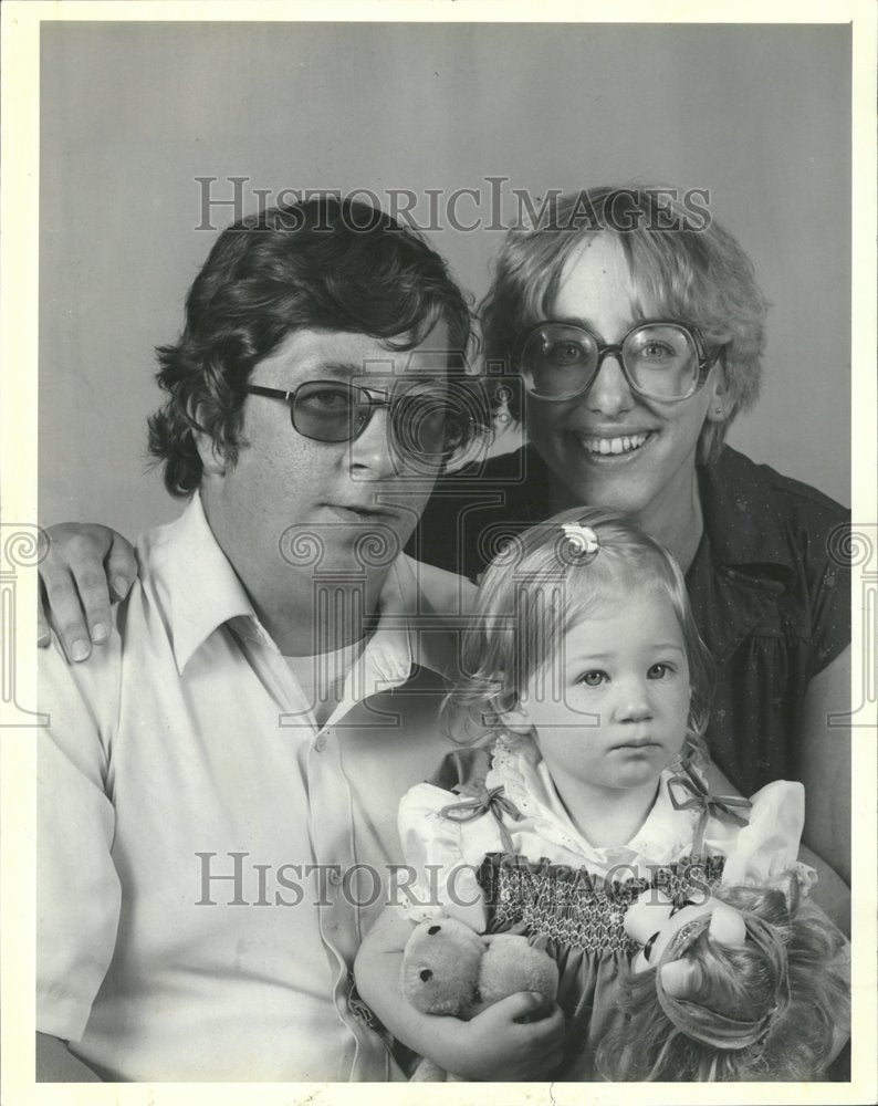 1981 Father Day Joyce Fuller Daughter Robin - Historic Images