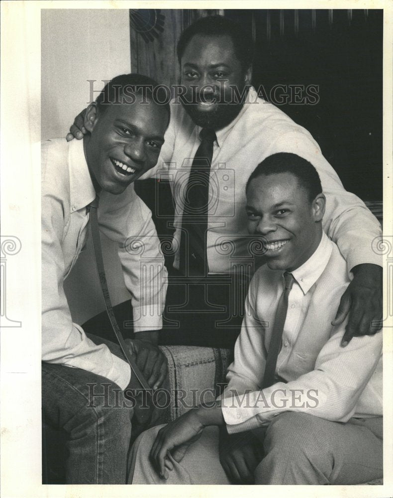 1985 Leonard Frazier II Myron Michael Holy - Historic Images