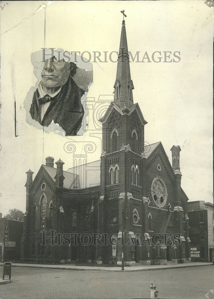 1952 Press Photo First Methodist Church Bloomington - RRV62507 - Historic Images