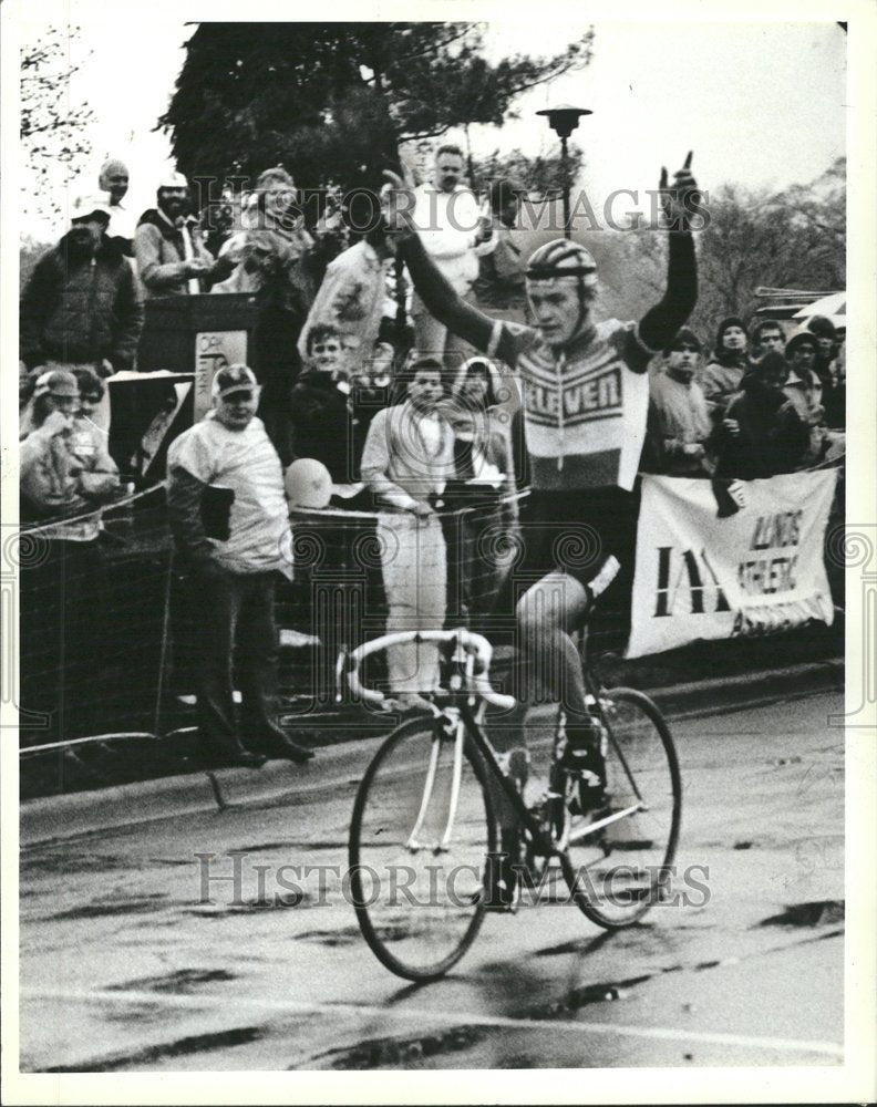 1984 Press Photo Team Winner Alex Stieda Line Easy Mile - RRV62877 - Historic Images