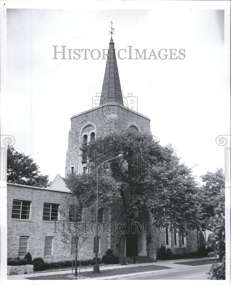 Press Photo Bethany Union Church Chicago Illinois - RRV63177 - Historic Images