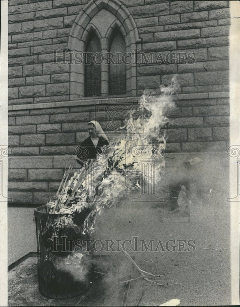 1973 Sister Angustien Bourge Regina Little - Historic Images