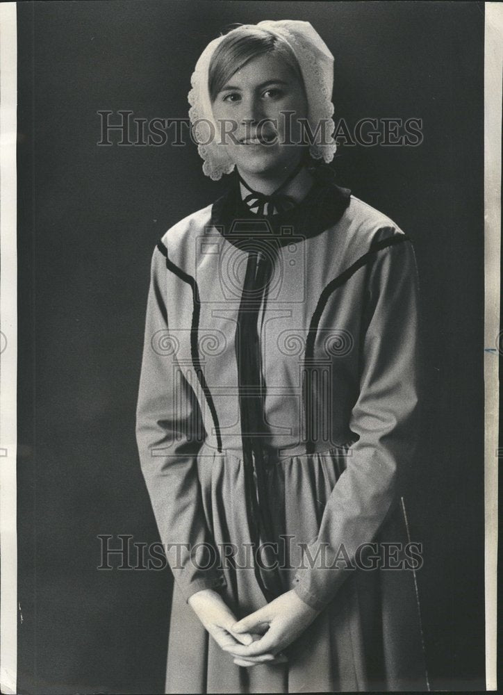 1973 Barbara Devoe Model Nursing Uniform - Historic Images