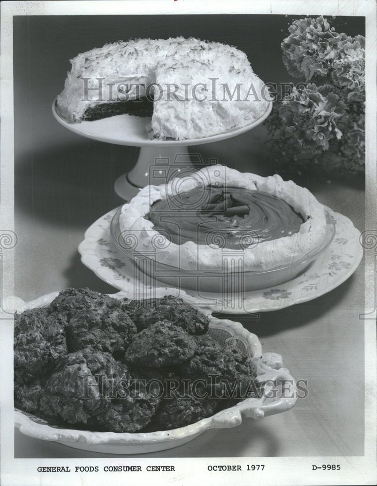 1978 Chocolate Desserts - Historic Images