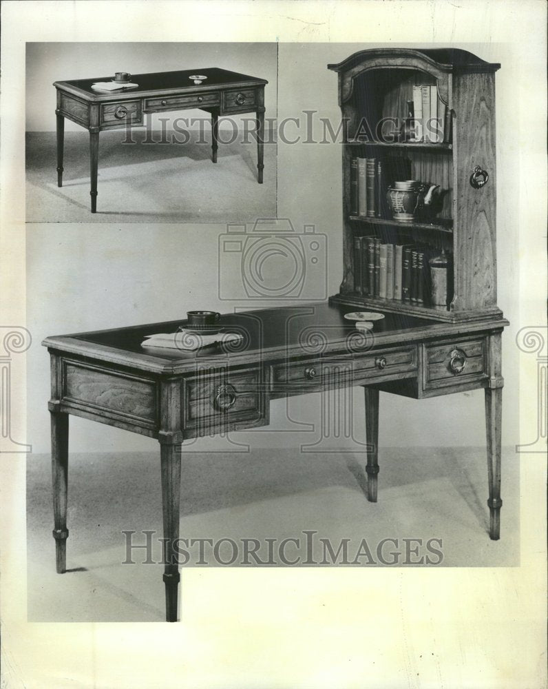 1965 Easy to Move Book Deck and Desk - Historic Images