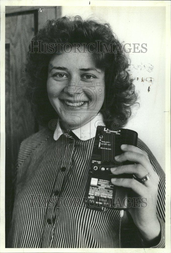 1981 Diabetes Cynthia Vikodinovic Pump - Historic Images