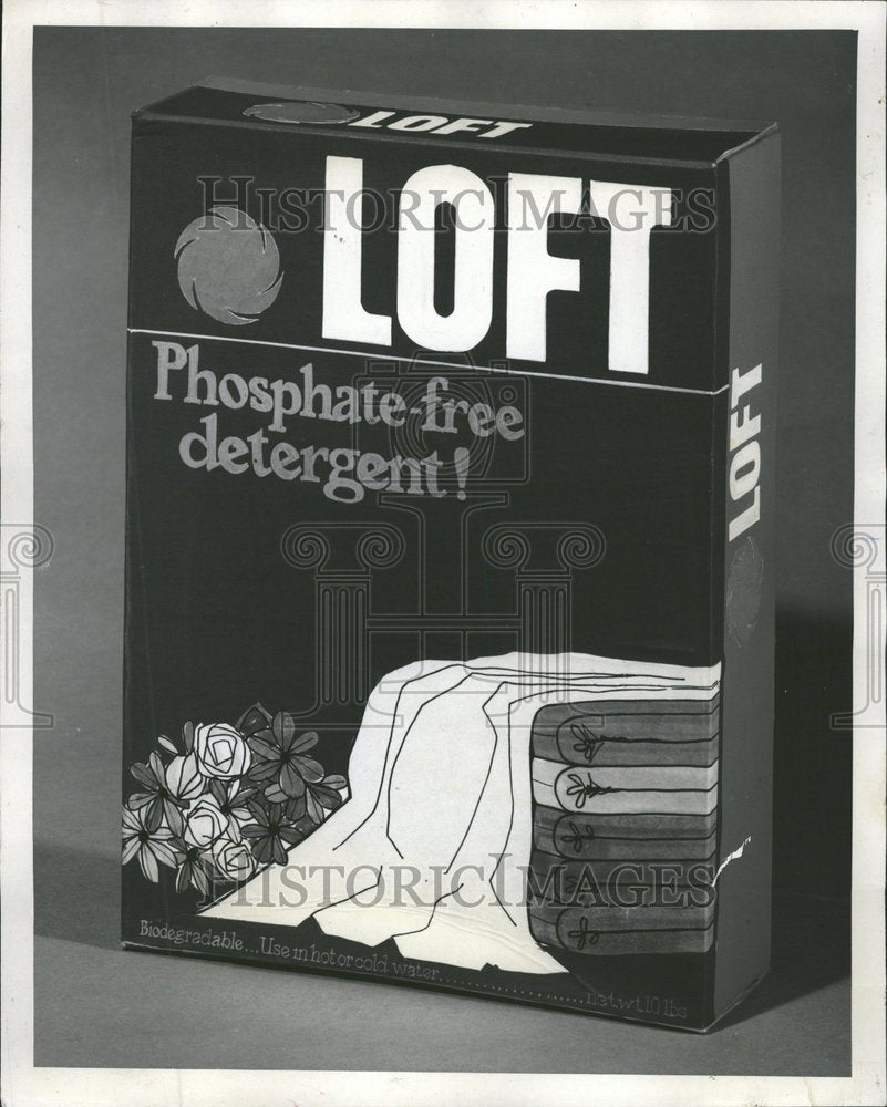 1970 Phosphate-free Loft Laundry Detergent - Historic Images