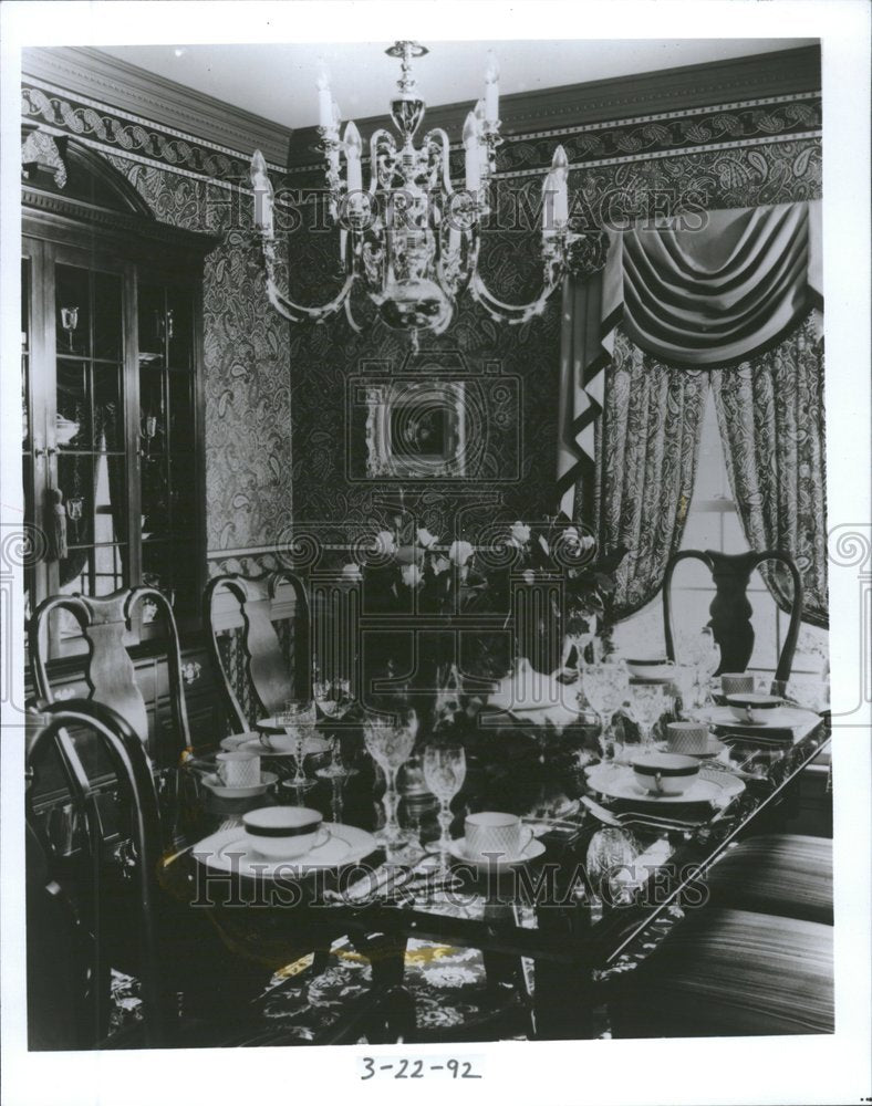 1992 Traditional Dining Room - Historic Images