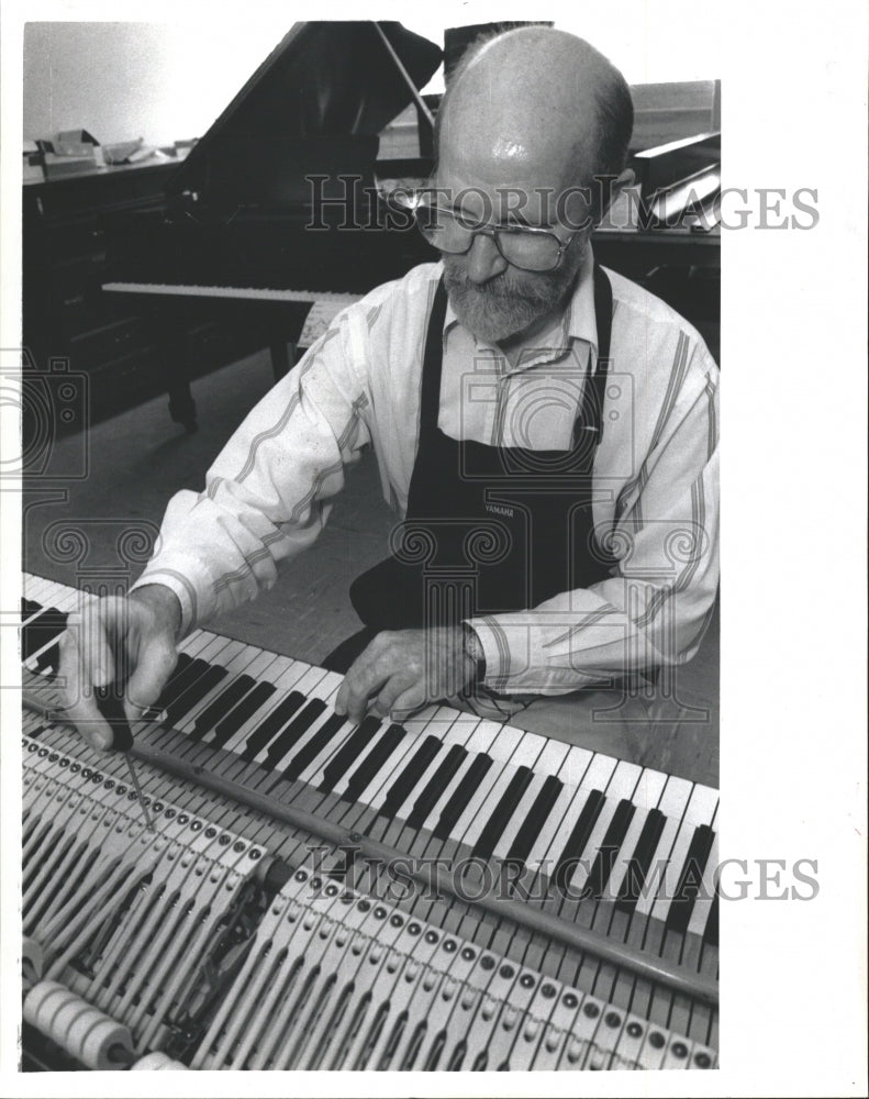 1992 David Rountree Hendricks Piano - Historic Images