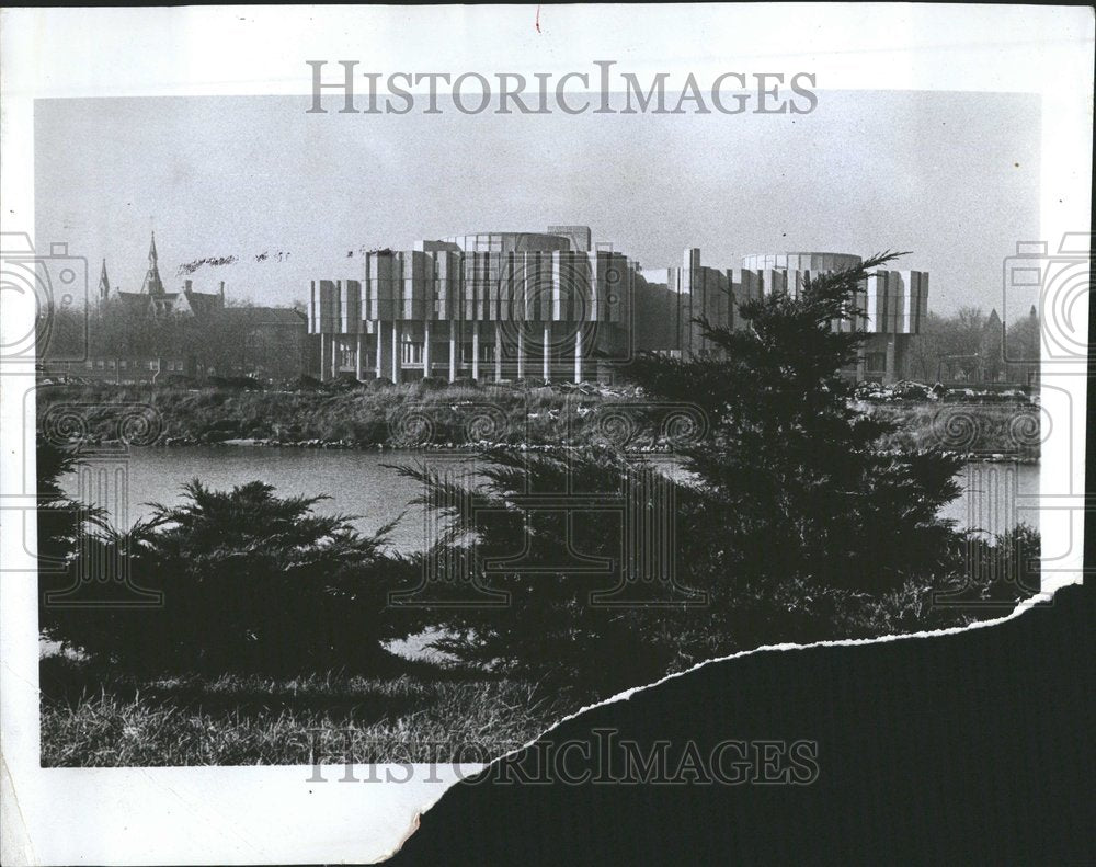 1970 Northwestern University library Tower - Historic Images