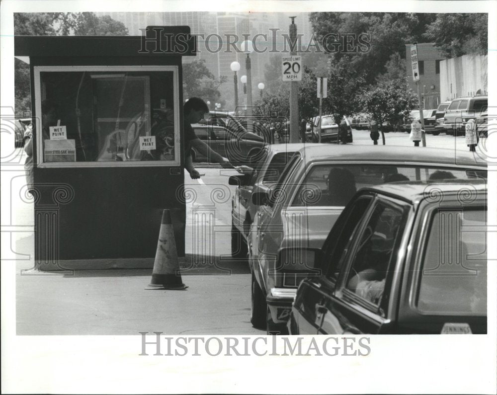 1992 Parking At Lincoln Park Zoo-Historic Images