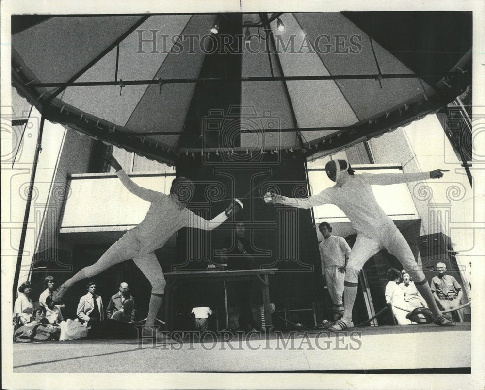 1976 University Wisconsin fencing National-Historic Images