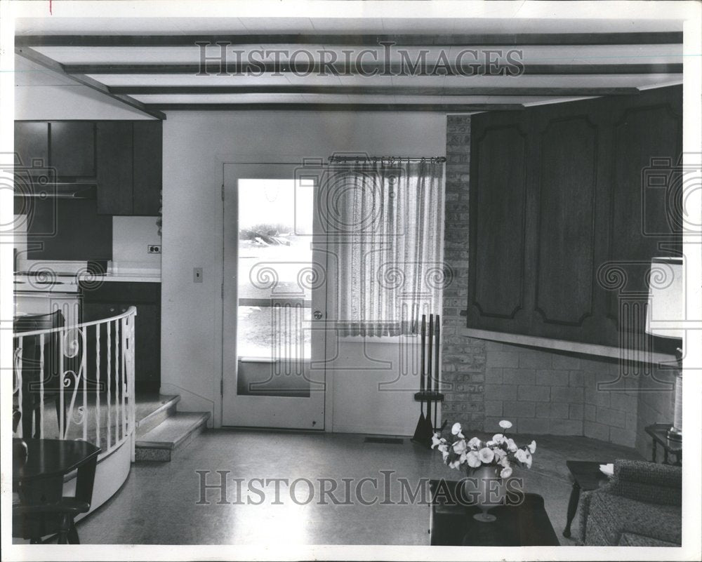 1965 Press Photo Three Bedroom House by Albert Riley - RRV66305 - Historic Images