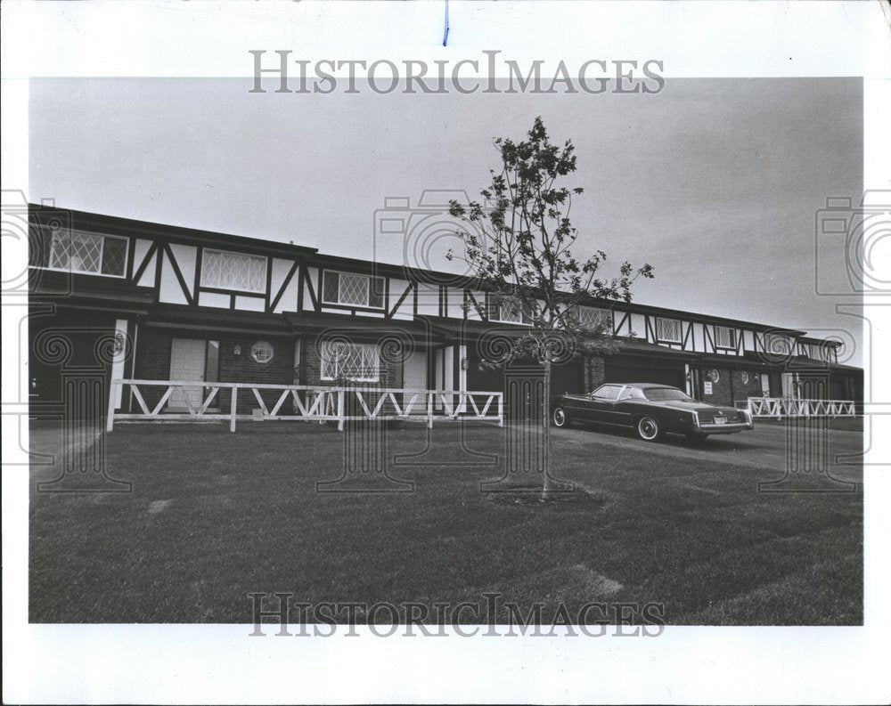 1978 Press Photo Briarwood Townhome Libertyville Ridge - RRV66439 - Historic Images